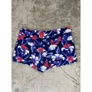J. Crew Shorts Women’s 4 Navy Blue Floral Chino Short Shorts